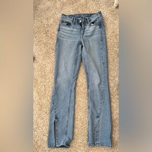 American Eagle Outfitters Light Blue Flare Jeans